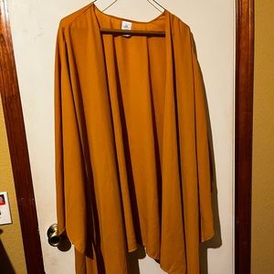 COPY - Mustard Flowy Cardigan